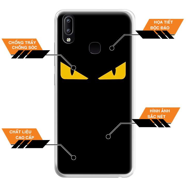 Ốp lưng dành cho điện thoại Vivo Y91 - V11i - V9/Y85 - 0160 MONSTER02