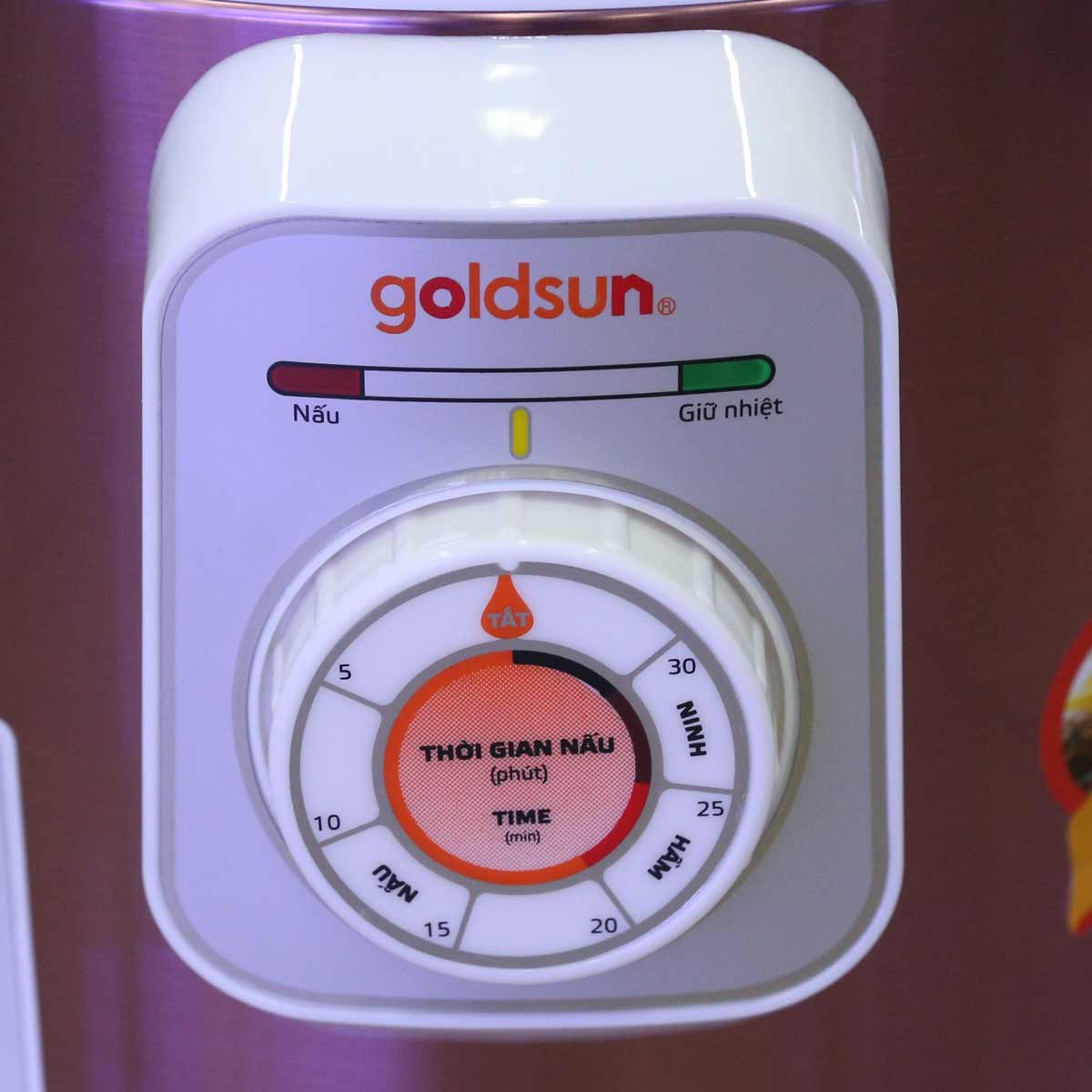 Nồi Áp Suất Điện Goldsun EP-GHP60 (6 lít) - Màu Ngẫu Nhiên - Chính Hãng