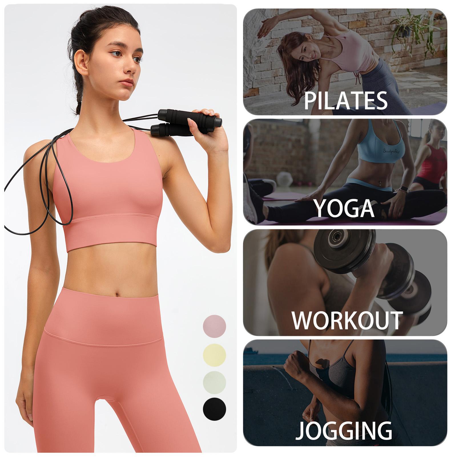 Áo ngực tank top thể thao cho nữ tập luyện yoga, pilates