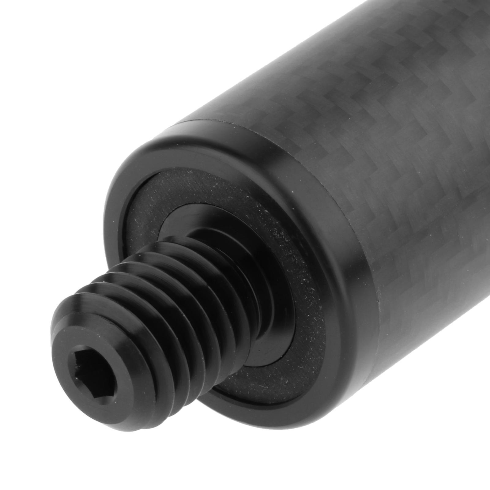 Pool Cue Extension, Billiard Cue Extension, Pool Accessories with , Billiards Supplies, Professional Carbon Fiber Cue Shaft Extend
