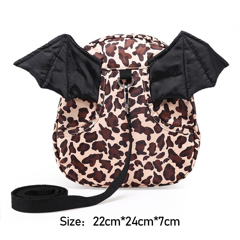 Dễ Thương Cho Trẻ Em Ba Lô Chống Mất Mini 3D Hoạt Hình Cánh Dơi Trường Túi Có Thể Điều Chỉnh Kéo Dây Lưng Bé Gái Bé Trai quà Tặng Bé Gái