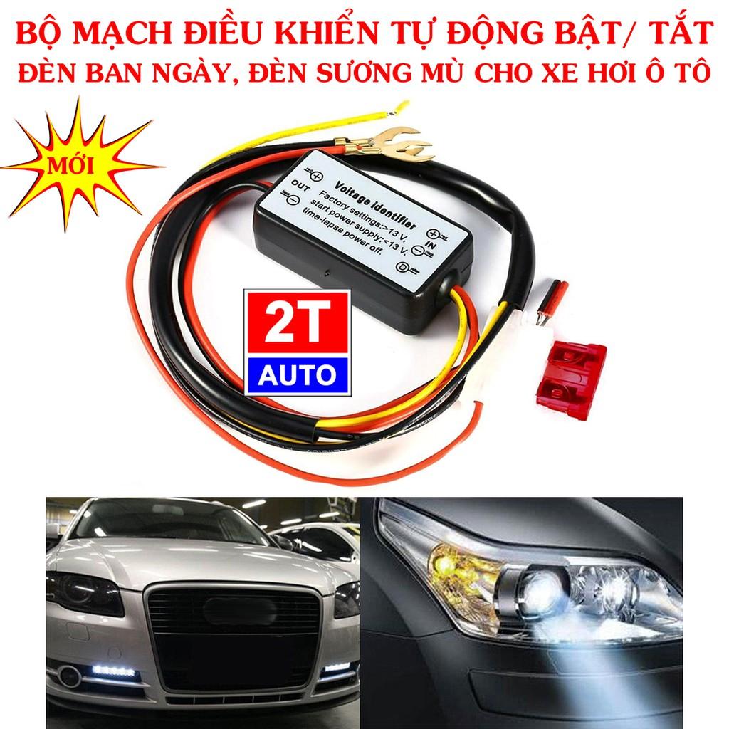 BỘ MẠCH ĐIỀU KHIỂN TỰ ĐỘNG BẬT- TẮT ĐÈN BAN NGÀY, ĐÈN SƯƠNG MÙ CHO XE HƠI