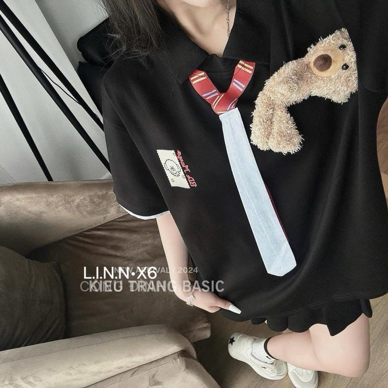 Set cavat kèm tag gấu dễ thương xỉuuu  BY JOLIE - Be, Be