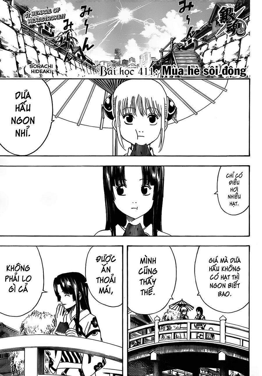 gintama - linh hồn bạc chapter 411 1