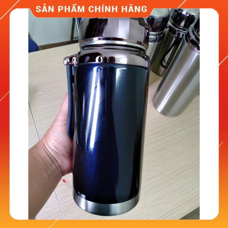 Bình Giữ Nhiệt BAOL MÀU ĐEN HƠI XƯỚC MẠ do Vận chuyển 1500ml Inox 304 Nắp titan - Hàng cao cấp sang trọng