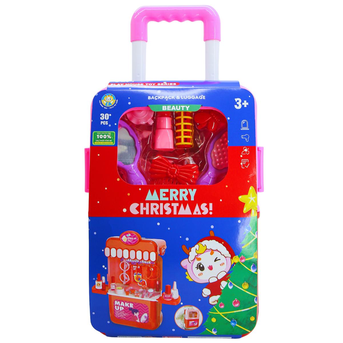 Đồ Chơi Vali Kéo Đựng Dụng Cụ Trang Điểm Giáng Sinh - LAToys LA5568C-7GS