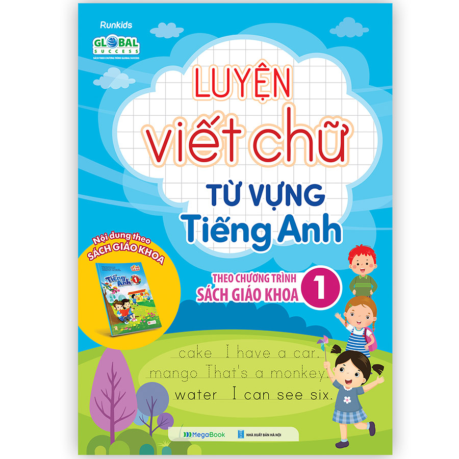 Luyện viết chữ từ vựng Tiếng Anh theo chương trình sách giáo khoa 1