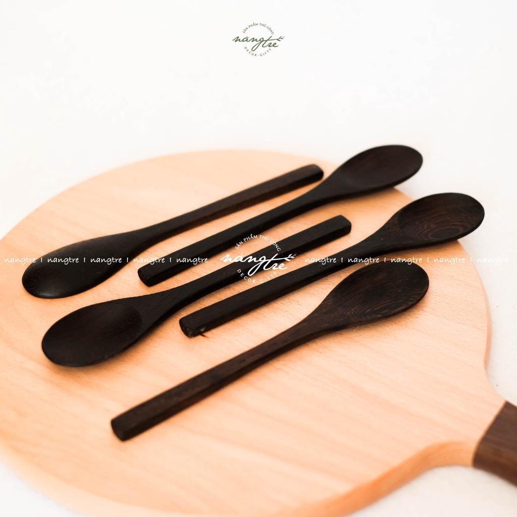 Muỗng gỗ mun-Thìa gỗ