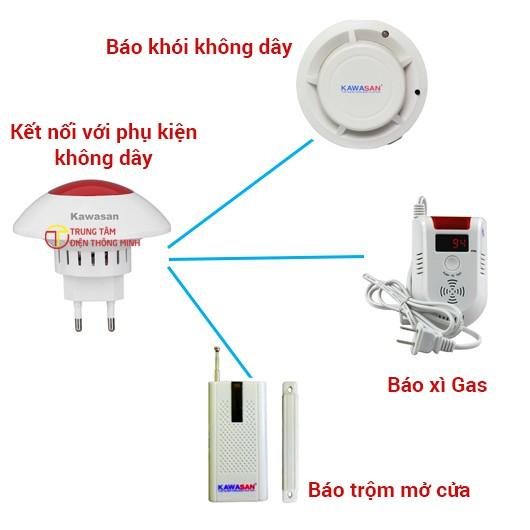 Còi báo động cao cấp không dây Kawasan KW-AL21 - Hàng chính hãng