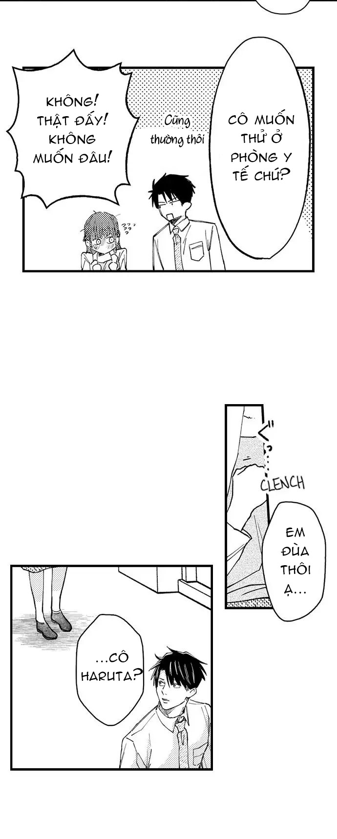 tháng 4, ngăn cách được xóa bỏ, em đã trở thành người lớn để có thể ôm cô (full) chapter 9.2 6