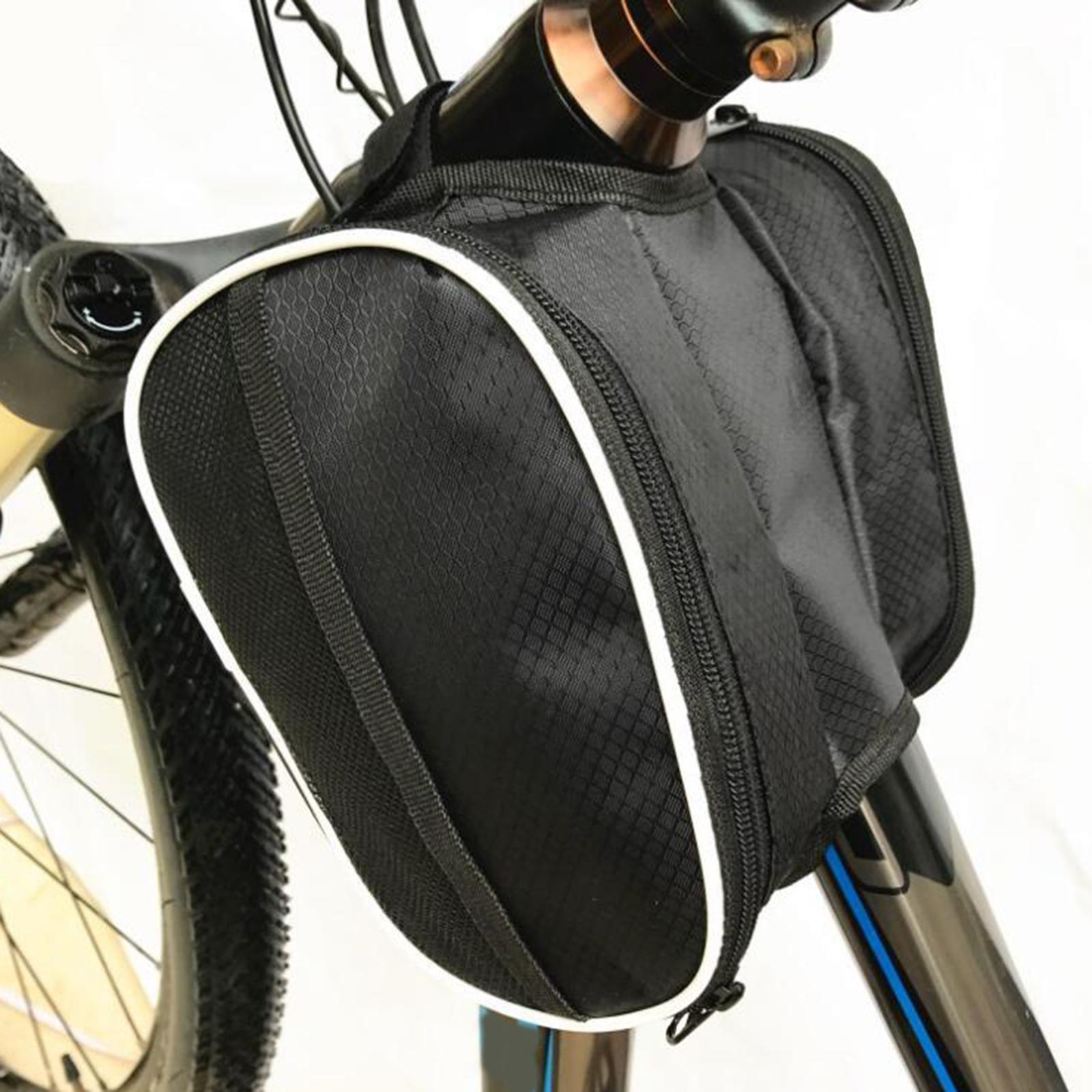 Bike Panniers Double Side Bikes Bag Saddle Bag Bag Front Frame Bag Bag for Road Bikes Camping Picnic Accessories