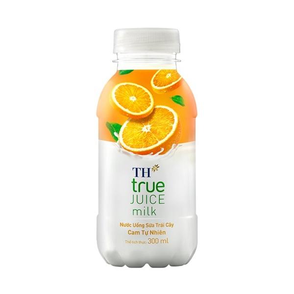 Sữa chua uống trái cây cam TH chai 300ml - 3495092