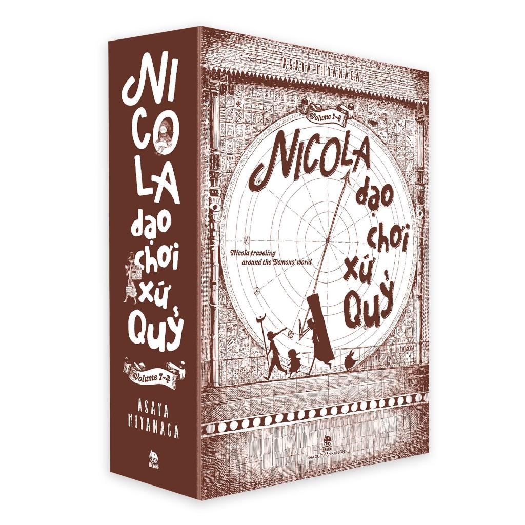 Truyện tranh - Boxset Nicola dạo chơi xứ quỷ - Trọn bộ 4 Tập - Tặng kèm 2 thẻ nhân vật - NXB Kim Đồng - 1 2 3 4