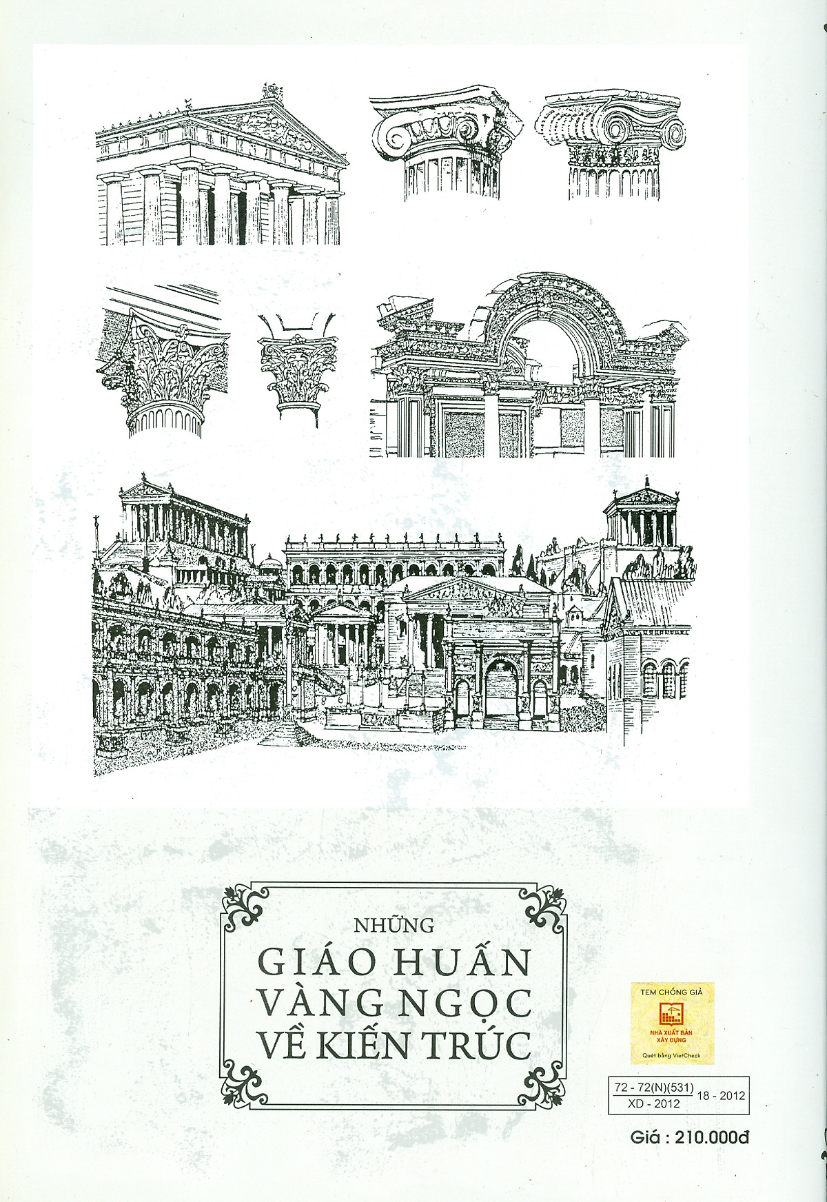 Benito - Sách - Những giáo huấn vàng ngọc về kiến trúc - NXB Xây dựng