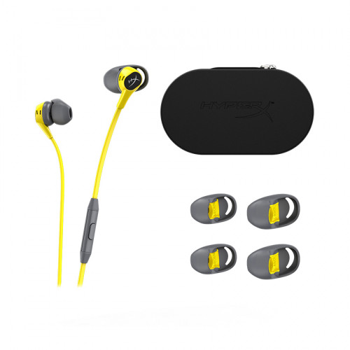 Tai nghe HyperX Earbuds Yellow - Hàng chính hãng