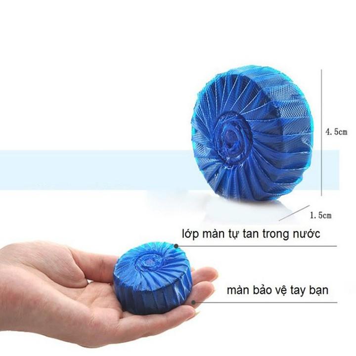 Sỉ 50 viên tẩy bồn cầu khử mùi và lưu hương thơm dịu nhẹ 00210