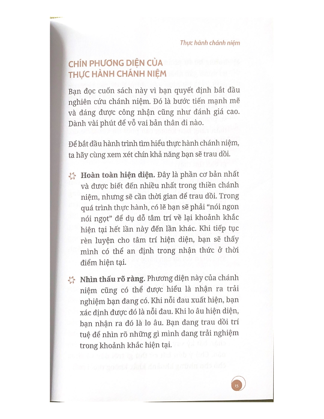 Thực Hành Chánh Niệm