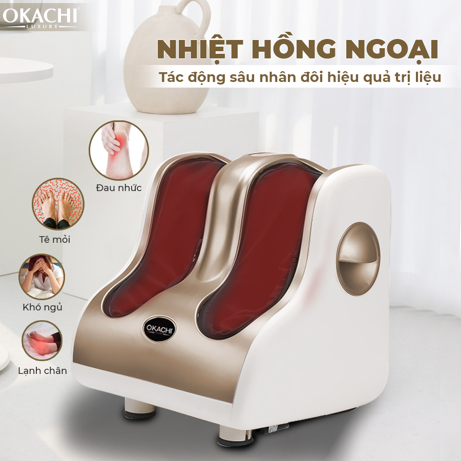 Máy massage chân OKACHI JP-820 (4 motor)