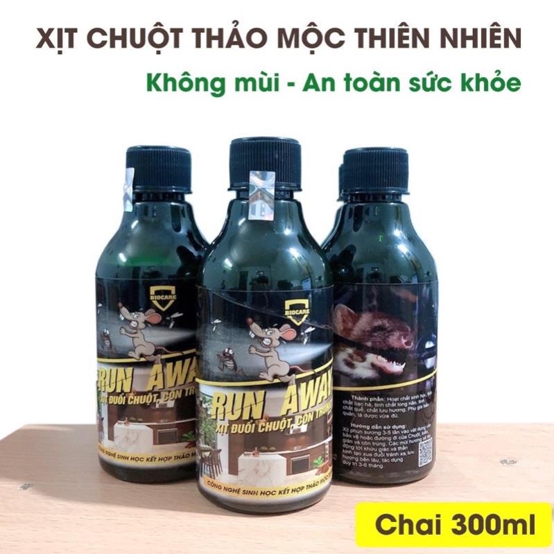 Chai xịt đuổi chuột gián và côn trùng hiệu quả cao cho ô tô nhà ở an toàn từ thiên nhiên