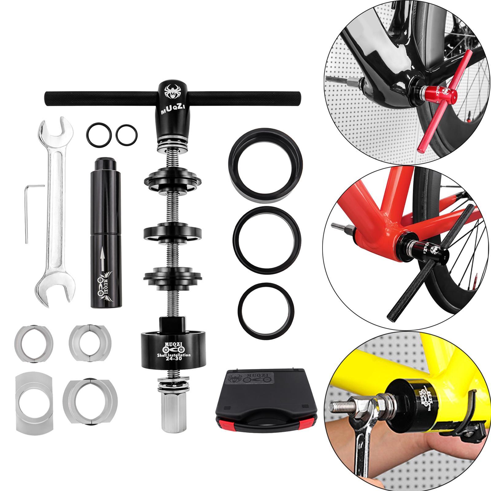 Bike Bottom Bracket Install and Removal Tools Set Durable Bearing Press Tool