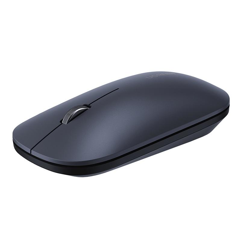 Ugreen 90367 Màu Đen Chuột không dây wireless tích hợp bluetooth mu001 - Hàng chính hãng