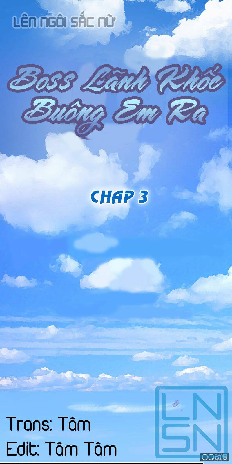 boss lãnh khốc buông em ra chapter 3 1