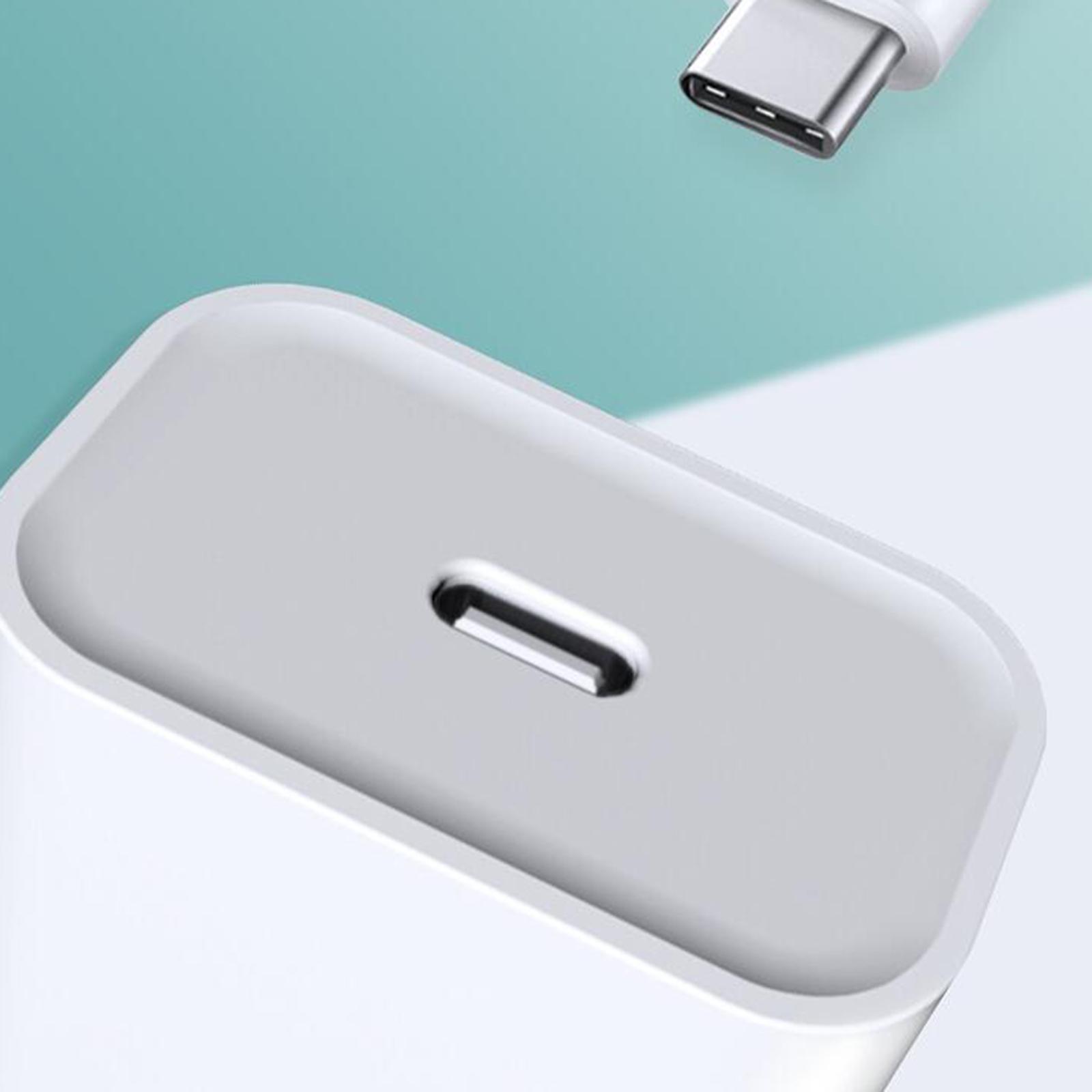 20W USB C Charger Block Plug for iPhone 12/12 Pro max 11/11Pro/X/XR/XS/8 Type C