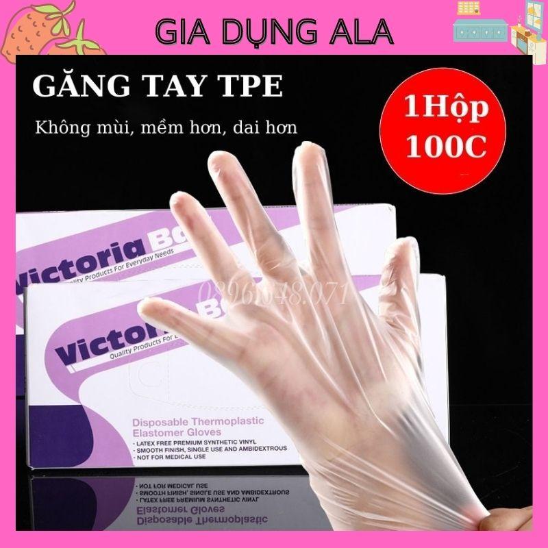 Găng Tay Siêu Dai Làm Bếp Nấu Ăn TPE Đa Năng , Gang Tay Kiêm Bao Tay Làm Bánh