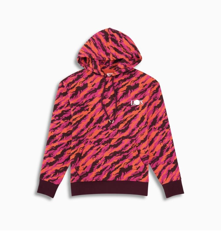 Hoodie hàng hiệu LV màu rằn ri. Dòng Unisex phù hợp cho cả nam và nữ. Chất vải sweater da cá, dày dặn và chắc chắn. Giữ form cực tốt