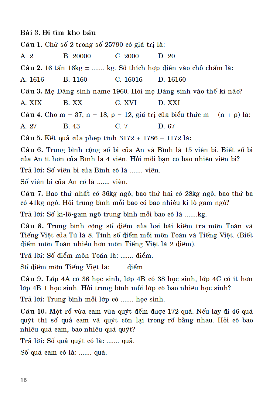 GIẢI SÁCH VIOLYMPIC TOÁN 4 TẬP 1 PHIÊN BẢN 2.0_KV