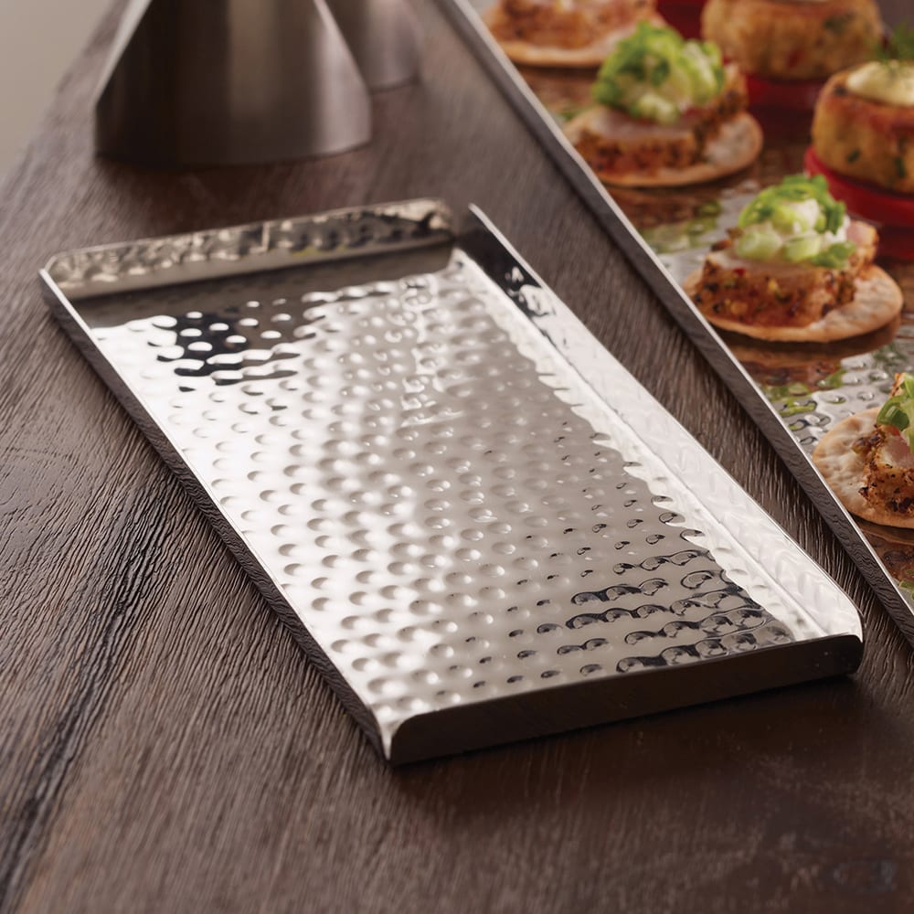 Khay Inox Cao Cấp Hình Chữ Nhật 26 Cm x 11 Cm American Metalcraft USA