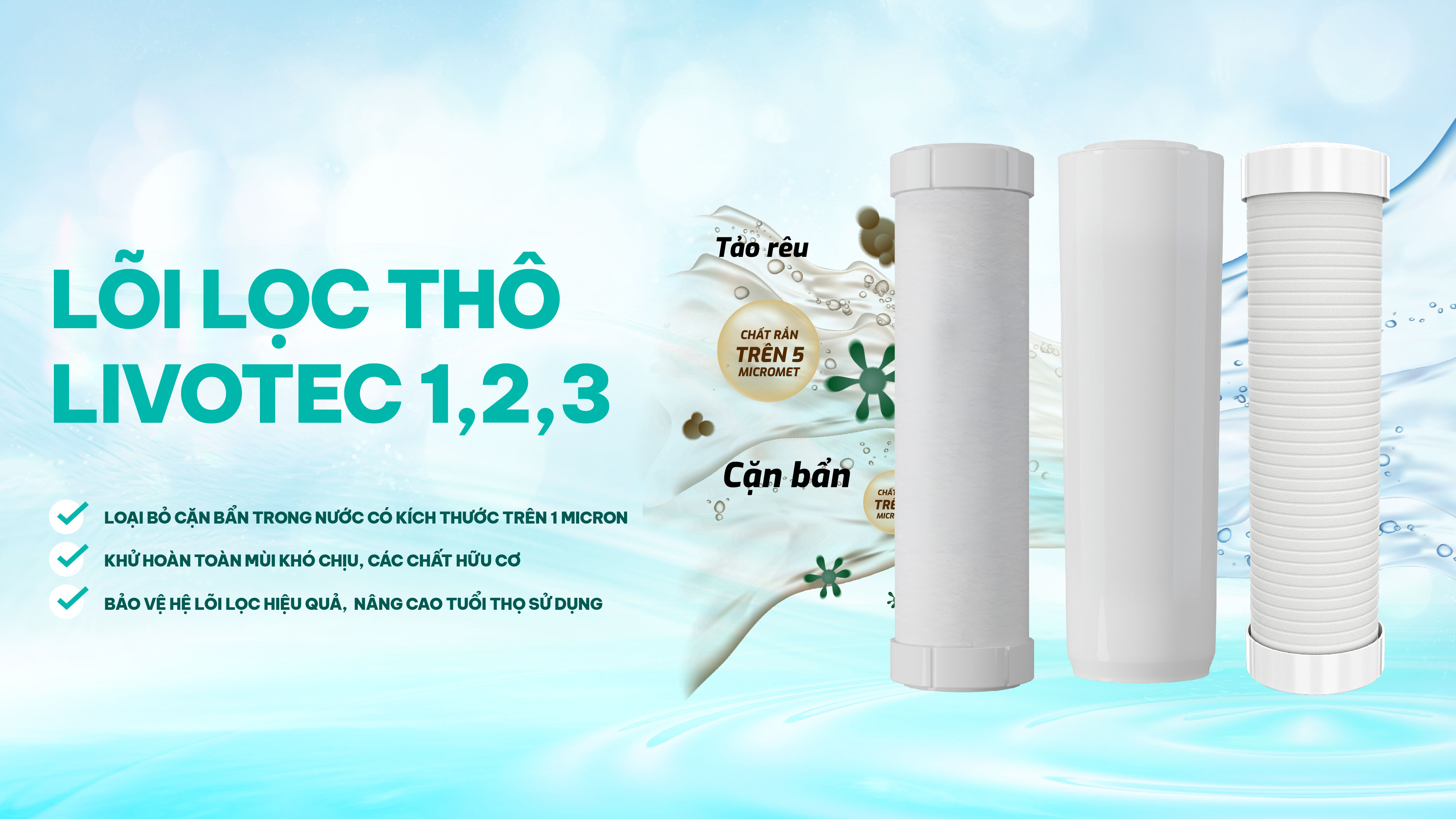Máy lọc nước RO 10 lõi Karofi Livotec 606 - Hàng chính hãng