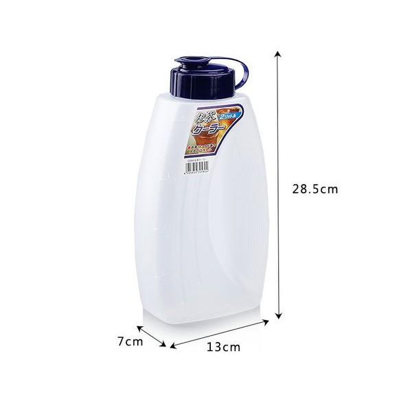 Combo Hộp đựng nước dùng, nước hầm xương dung tích 2L Nội địa Nhật Bản và Bình đựng nước 2L Nhật Bản