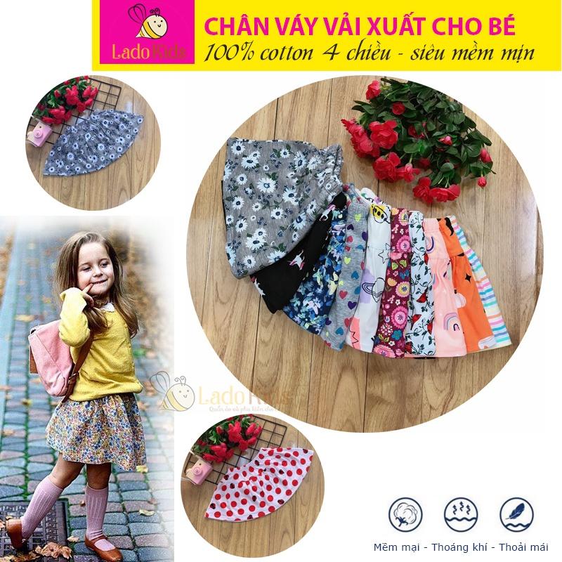 Chân Váy Xòe Kèm quần chip Cho Bé (9_30kg) - V0