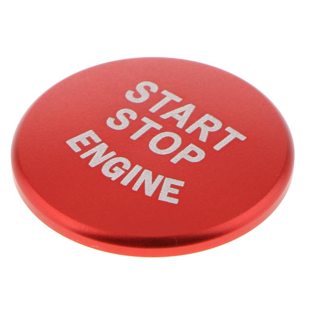 3-5pack Start Stop Engine Button Switch Cover For BMW F30 F20 F32 X1 F48 F45 Red