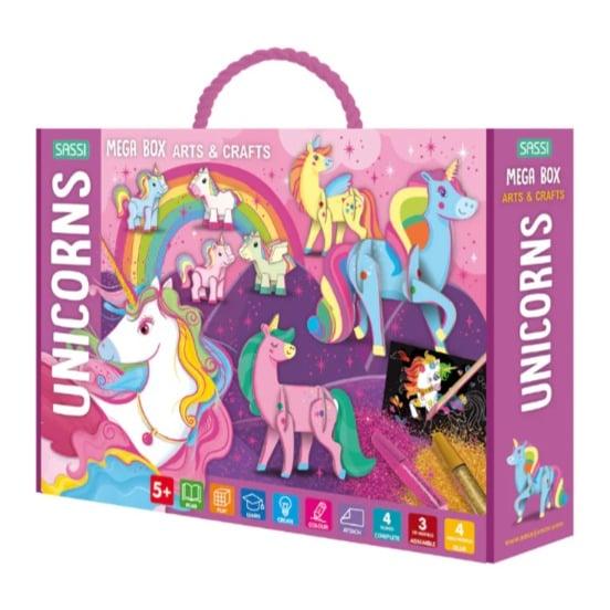 Sách Mega Box A&C - Unicorns