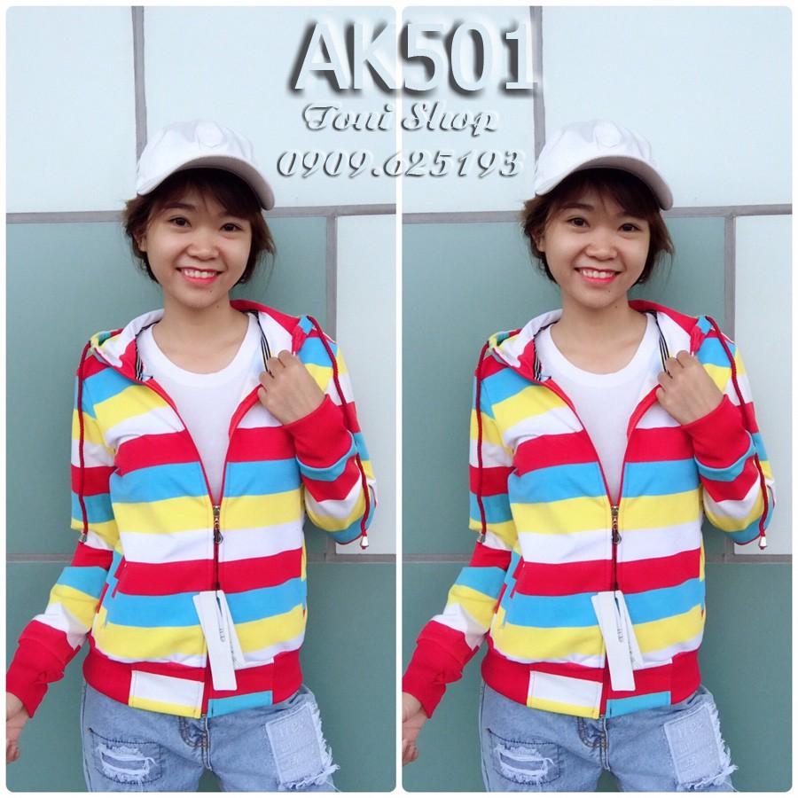 ÁO KHOÁC CHỐNG NẮNG Cầu Vồng - M03