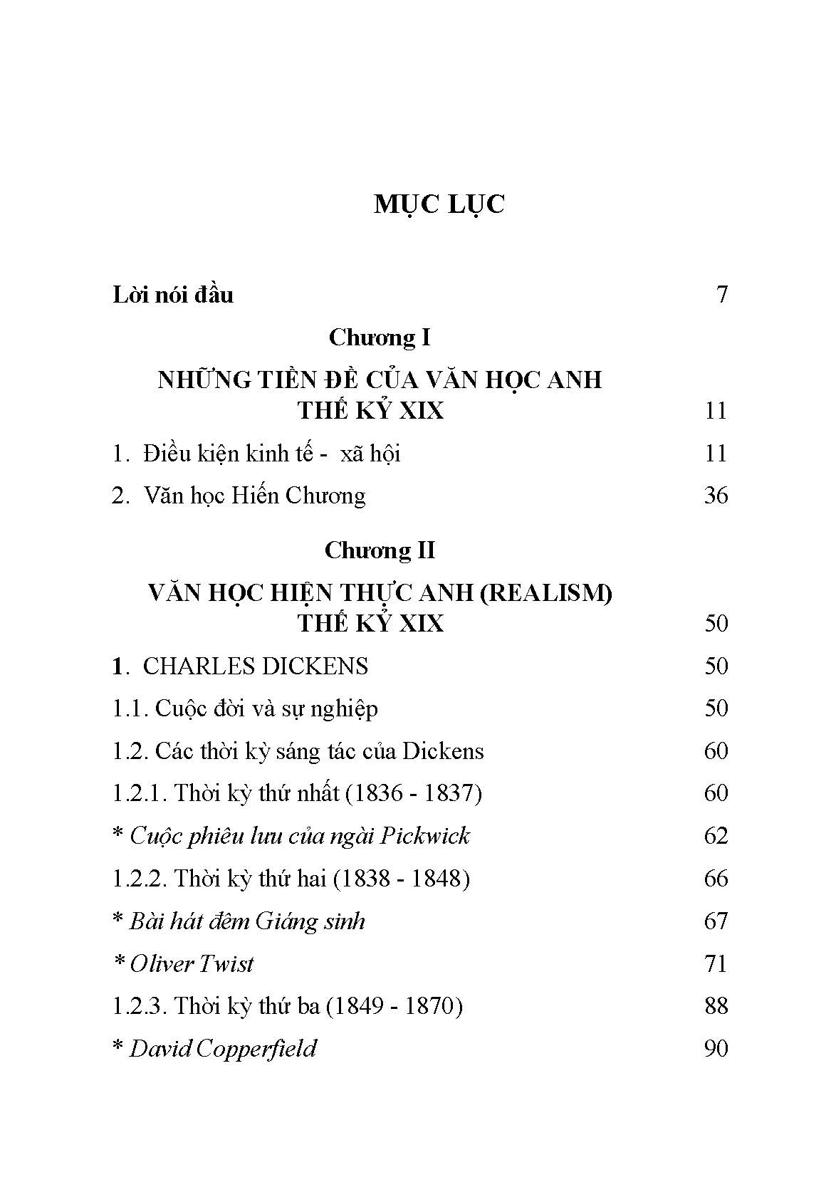 Văn Học Hiện Thực Và Văn Học Suy Đồi Anh Thế Kỷ XIX