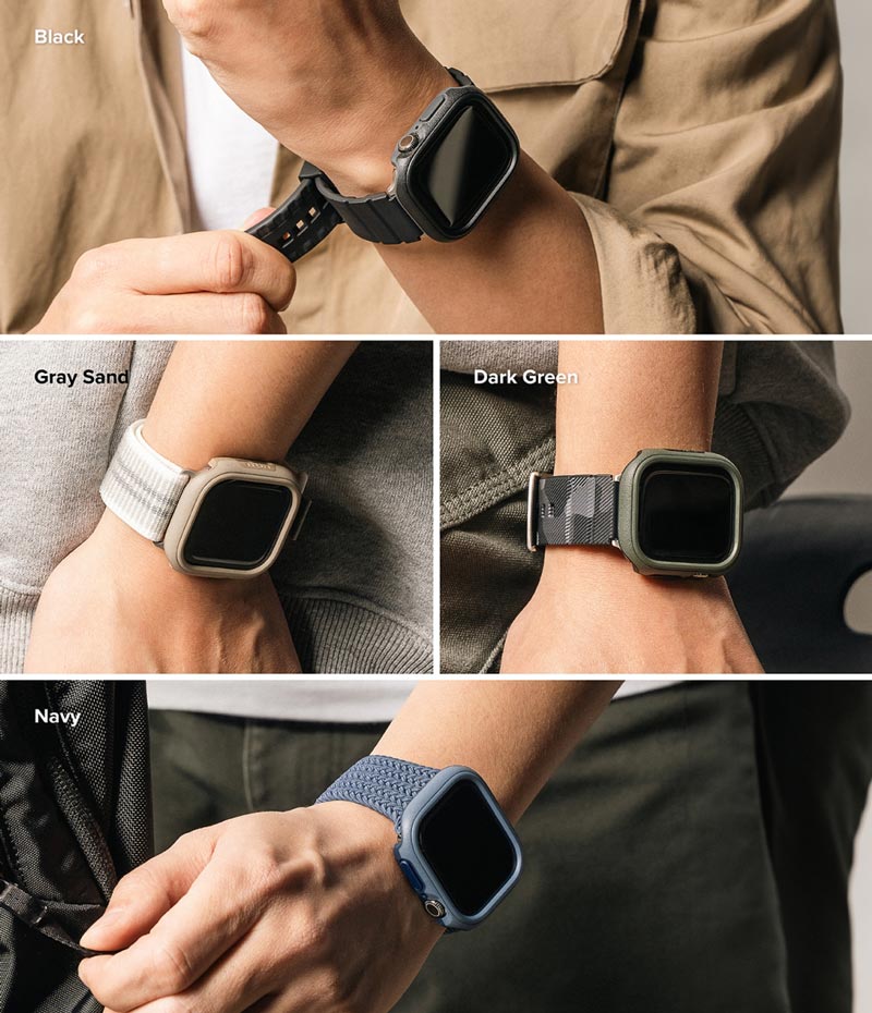 Ốp dành cho Apple Watch 10 RINGKE Onyx 46mm - Hàng Chính Hãng