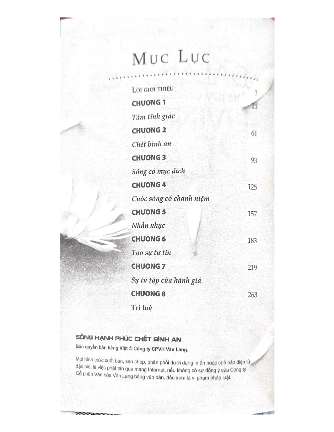 Sống Hạnh Phúc Chết Bình An - Vanlangbooks - Tái Bản