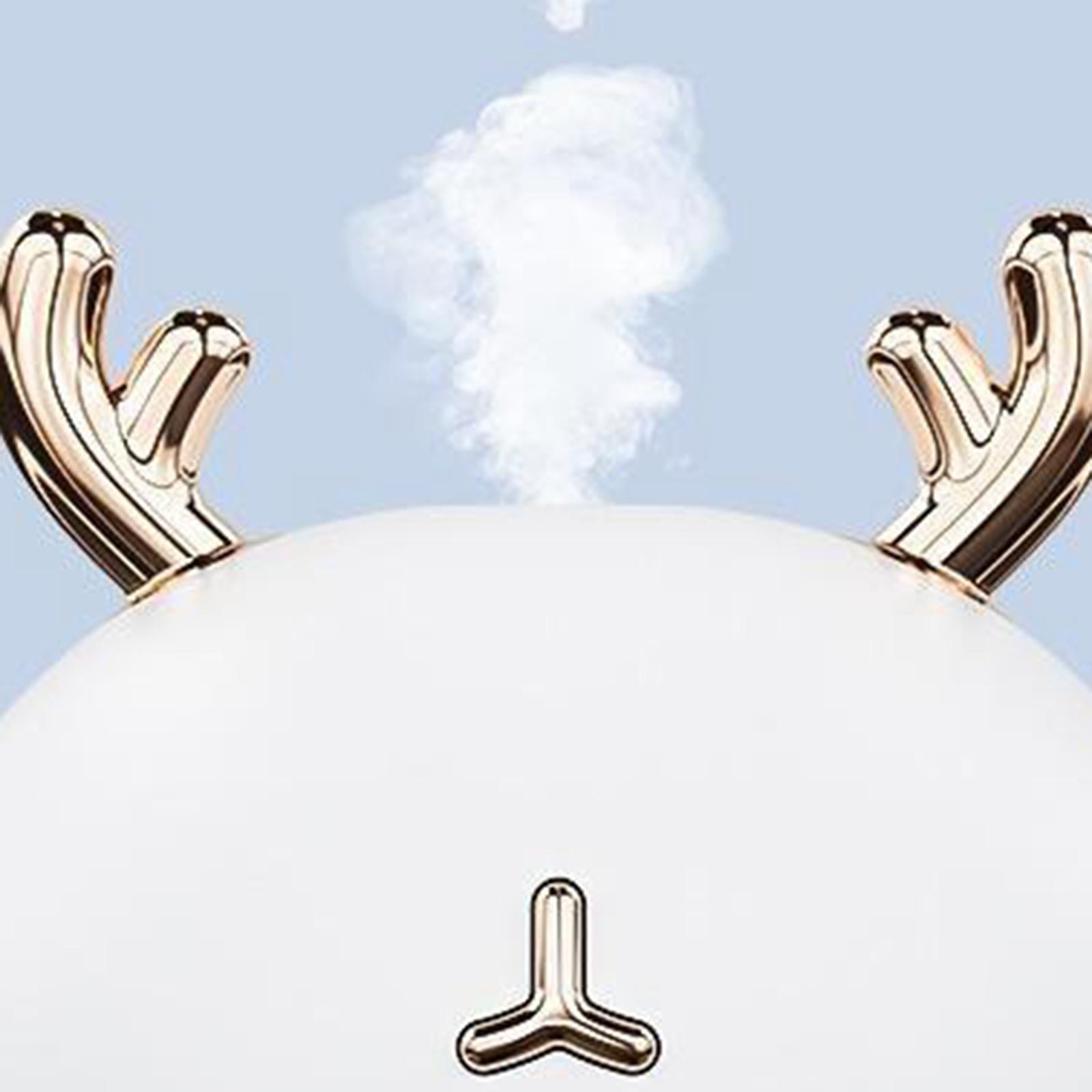 220ML Ultrasonic Air Humidifier Aroma Essential Oil Diffuser for Home White