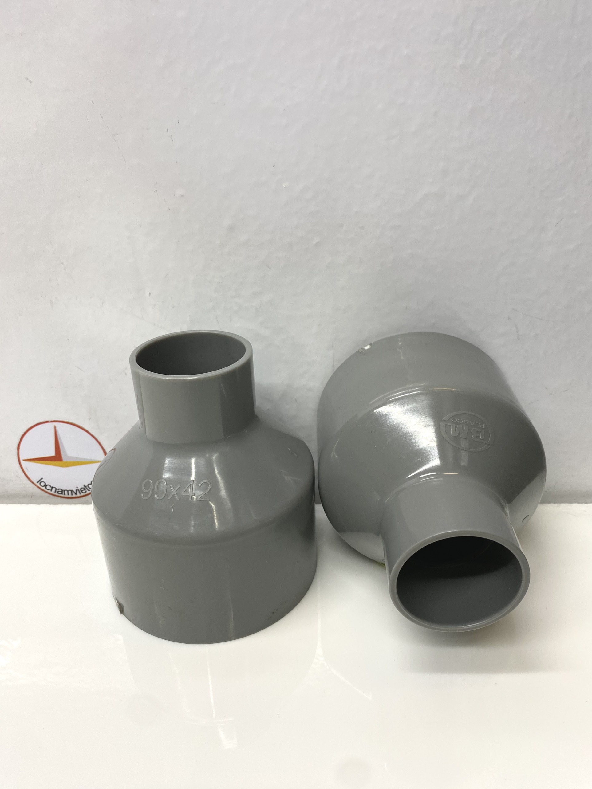 Nối giảm 90 x 42 nhựa PVC Bình Minh (Reducing Socket)_N90x42