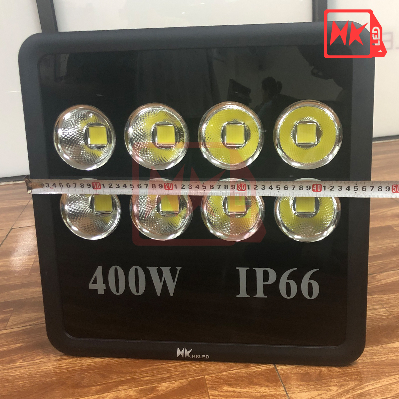 HKLED - Đèn pha tròn vuông LED ngoài trời 400W - IP66 - DPTV400