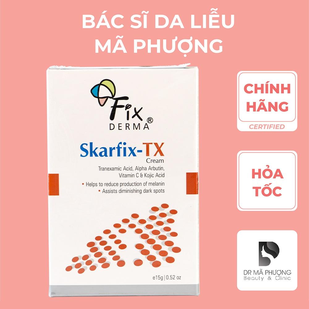 Fixderma Skarfix mờ thâm nám, tàn nhang - Fixderma Skarfix-TX Cream 15g- Hàng Chính Hãng - Dược Mỹ Phẩm Bác Sĩ Mã Phượng