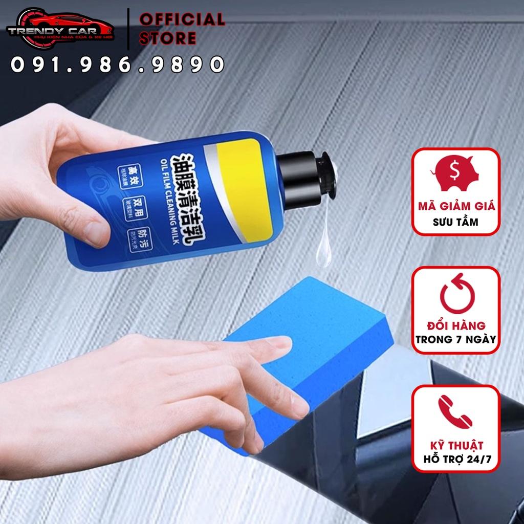 Dung dịch tẩy ố mốc kính Làm Sạch Màng Dầu Bộ Làm Sạch Màng Dầu Xe Hơi