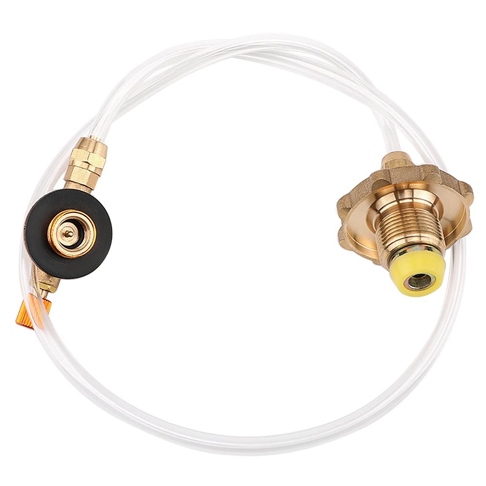 Outdoor Camping Gas Stove Adapter Gas Tank Refilling Pipe Gas Stove Accessories