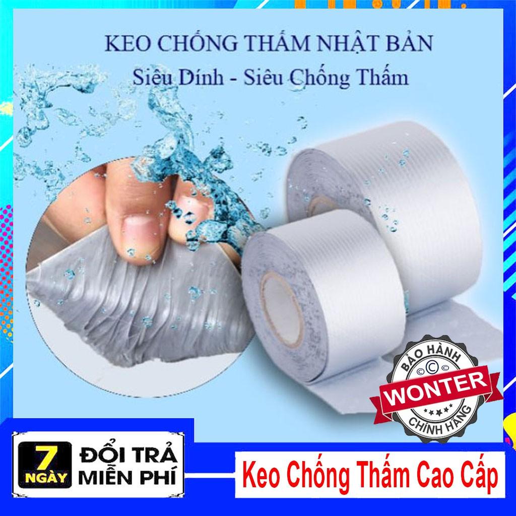 Băng Keo Dán Đa Năng Siêu Dính Chống Thấm, Dột Trần Nhà, Mái Tôn... dài 5m