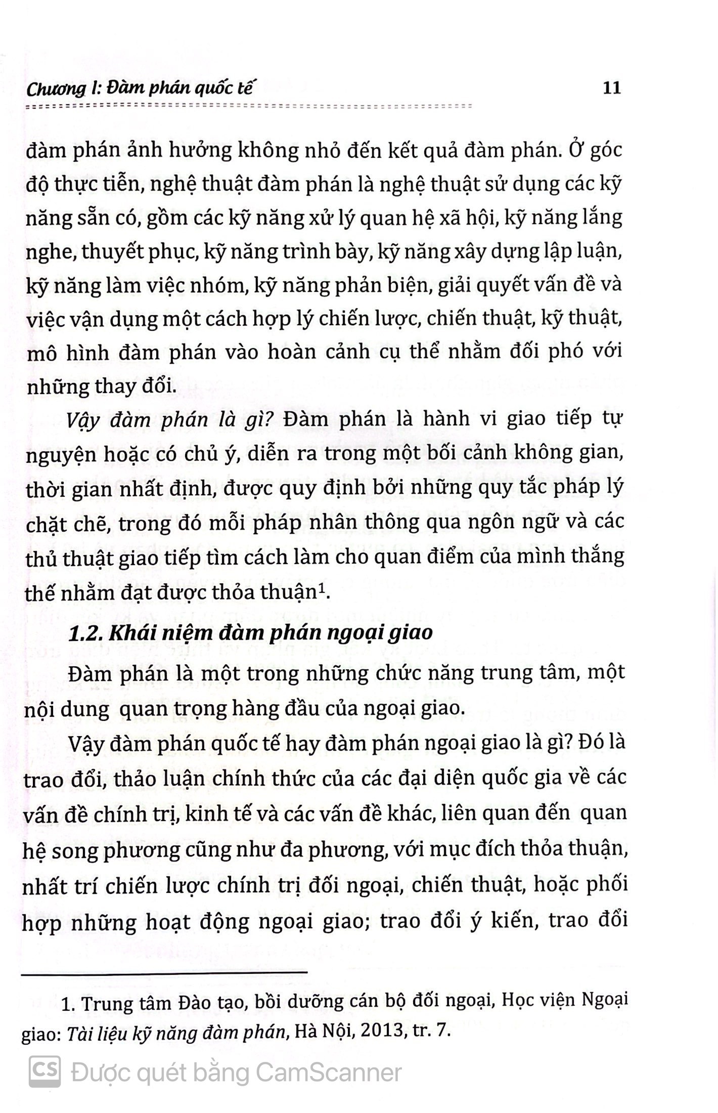 Phong cách đàm phán ngoại giao