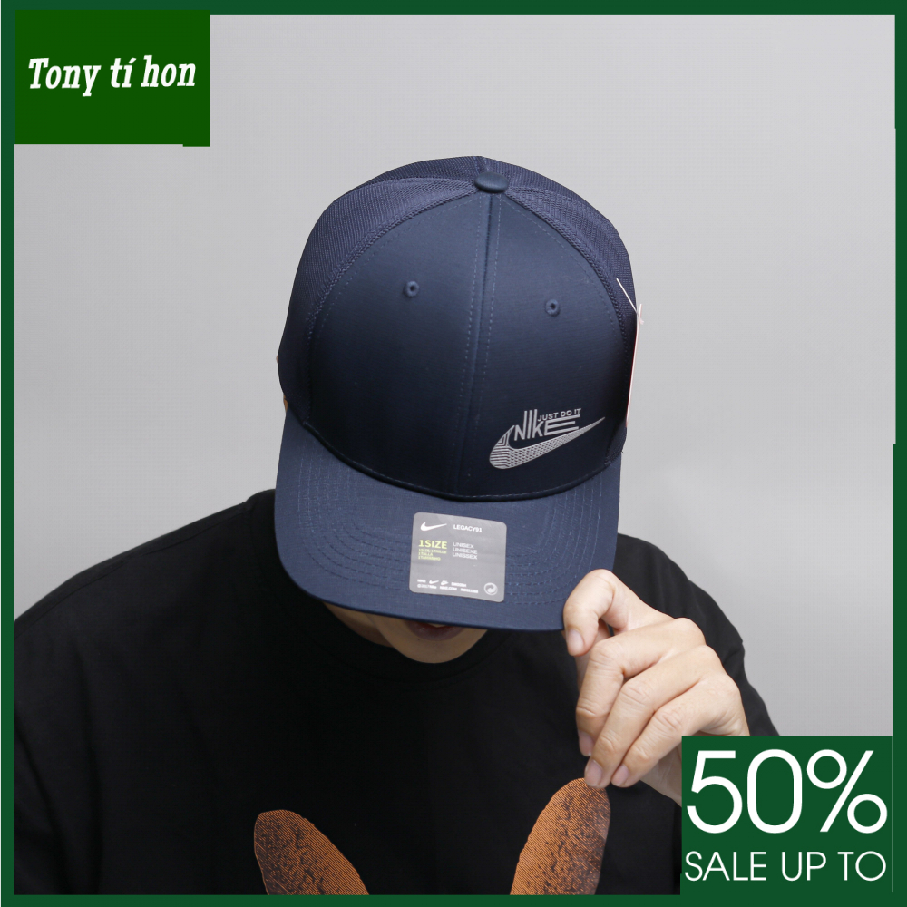 Tony tí hon - Mũ nón kết lưỡi trai bít đuôi logo just do it thời trang nam nữ cao cấp - nhiều màu - màu xanh / màu trắng/ màu đen