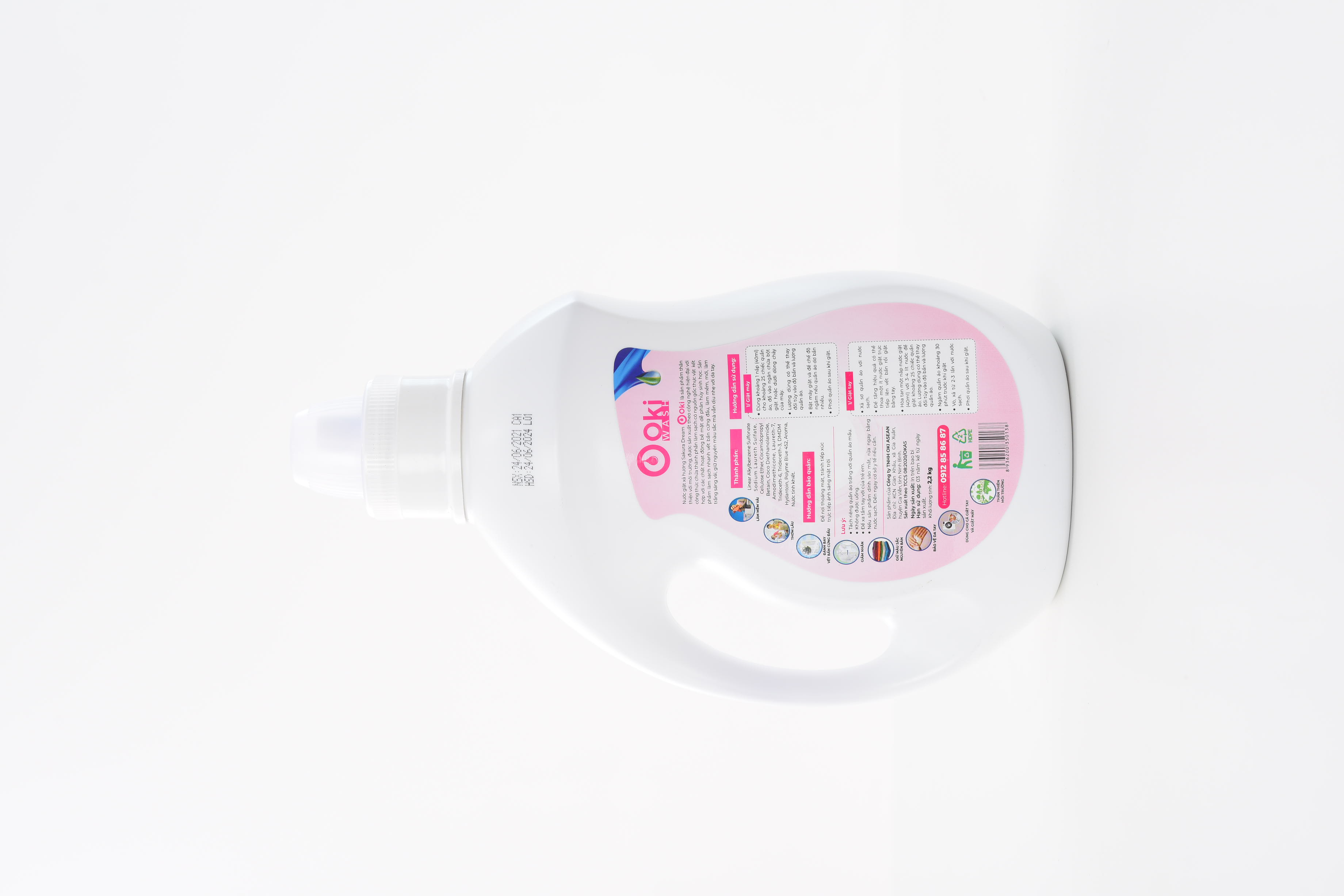 Nước giặt xả Hương SAKURA DREAM 2.2kg Oki wash